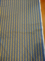Save 30% off Country Yellow Blue Floral Stripe Cotton Print Concord Fabrics USA