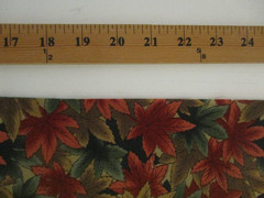 Cotton Quilt Craft Fabric Scrap Bundle Lot 7 Prints Flower Fairies Brown Peach