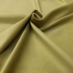 Olive Green Modern Solid Velvet Fabric 54″
