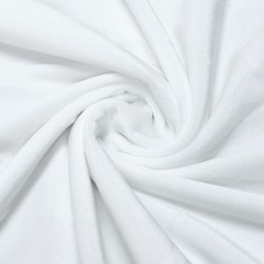 DIYLITTLE White Minky Fabric, Super Soft Short Pile Plush, 2 Yards | Multiple…