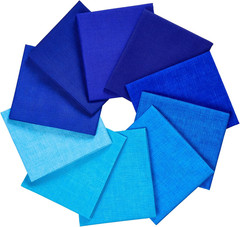 – 11 Options Solids with Tweed Tonals – Assorted Color Cotton Quilting Fabric Bu