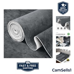36″L×60″W Dark Grey Car Headliner Material | Tela Para Tapizar Techo de Auto,…