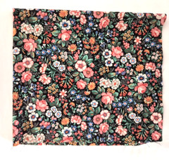 New Jo-Ann Fabrics Fat Quarter Multicolor Floral 100% Cotton Crafts Quilt Sewing