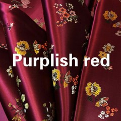 Chinese Floral Satin Faux Silk Fabric Jacquard Brocade Tang Suits Upholstery Sew