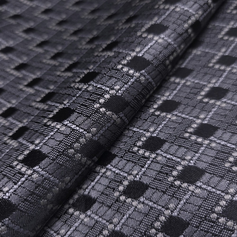 Geometric Diamond Art Deco Brocade Fabric 54″ By The Yard