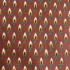 Vintage John H Jacoby Fabric “la Celle” 1981 Lilly Bud ? Home Decor 3 yd +