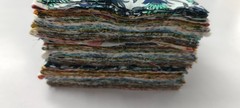 100 Mix Charm Pack Cotton Squares Patchwork Bundle Scraps Lot