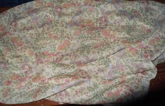 BUTTERFLY FLORAL CHIFFON FABRIC REMNANT, 120cm x 1.66m , SHEER FABRIC, AUSTRALIA