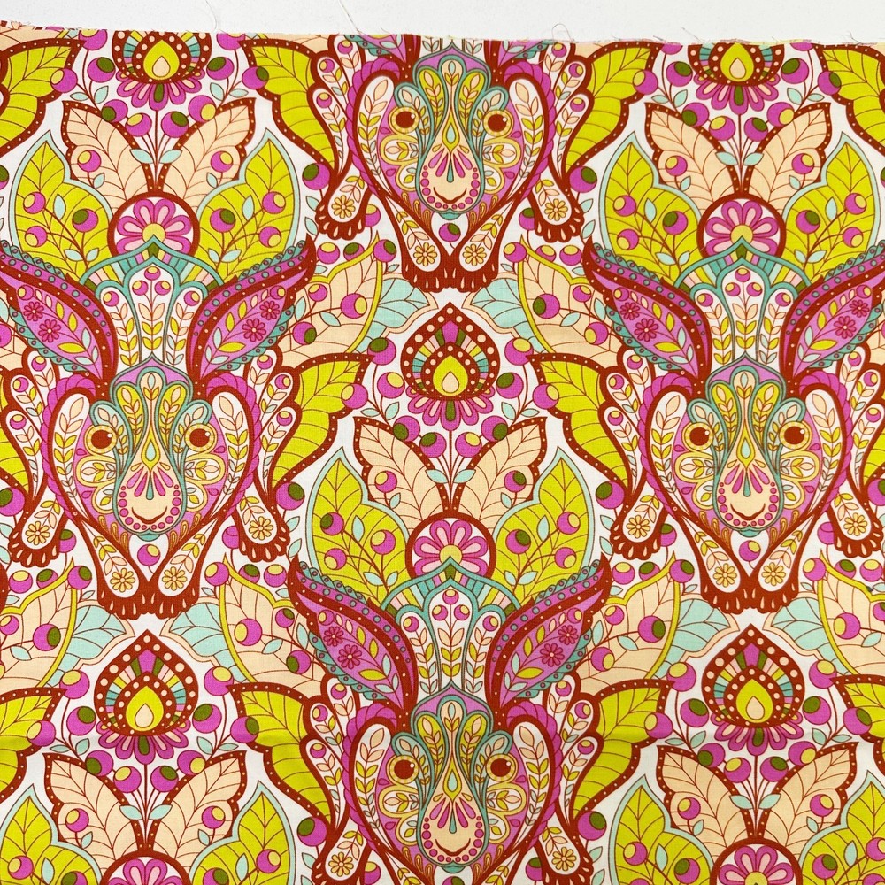 18″ x 21″ Fat Quarter FQ Tula Pink Slow & Steady The Hare OOP Cotton Fabric