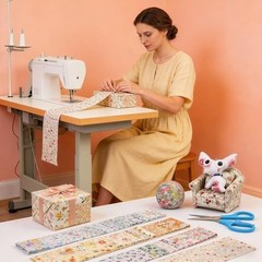 45PCS Fabric Jelly Rolls, Jelly Roll Fabric Strips for Quilting, Patchwork Cr…