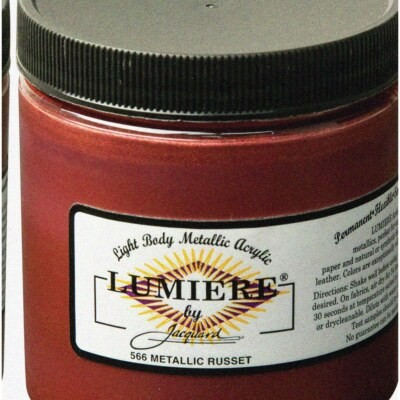 8 oz Metallic Fabric and Surface Paint