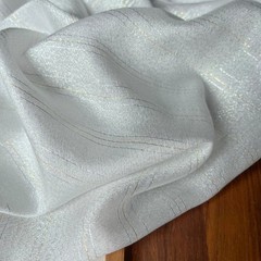 12MM Silk Rayon Colorful Shiny Striped Clothing Fabric Elegant Luxury For Women
