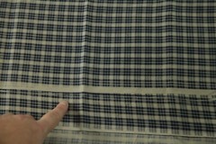 FLAWS Country Noah Headboard Daisy Kingdom Fabric 44″ X 36″ Cut Sew + 1Y Plaid