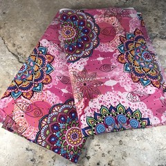 HOPE YODER BLANK QUILTING CORP. MANDALA TANGO COTTON FABRIC – TOTAL OF 2.5 YARDS