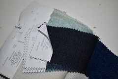 FABRIC SAMPLE BOOK Multi-Color PERFORMANCE TEXTURE Upholstery 40pcs LOT e-z peel