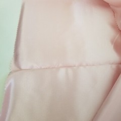 Pink Beaded Tulle Fabric 1yd x 66″W + Pink Satin Remnants 1yd 60″W Matching