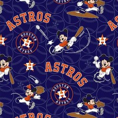 Mickey Mouse and the Houston Astros-Navy B/G-BTY-Fabric Traditions
