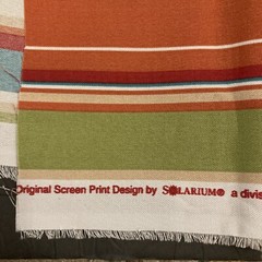 RICHLOOM Solarium In Outdoor Fabric Green Batik 54″ x 82” 1.7 YD