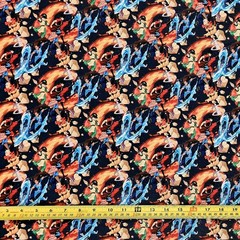 LAST AIRBENDER AVATAR COLLAGE V2 1 YARD FABRIC ( 36″ X 58″ ) BRAND NEW