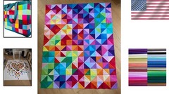 Multicolored 200 PCS 4″x4″ Precut Cotton Squares – Ideal for Crafts & Quilting