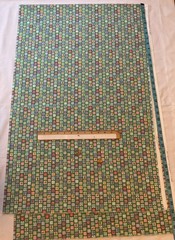Fabric Traditions #2482 – Green Gardening Blocks – Cotton – 1996 – 1+11/12 Yds