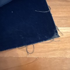 DESIGNER PLUSH MOHAIR BLUE VELVET WOOL MULTIUSE 4 FABRIC SAMPLES 13.5″X17.5″