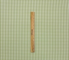 BALLARD DESIGN TILLIE GINGHAM KIWI InsideOut® MULTIPURPOSE FABRIC 2.3 YARD 56″W