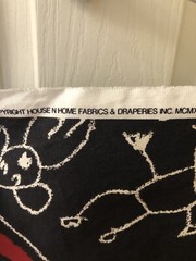 School Chalkboard Teacher print House N Home fabric 54 inches 2.5 yards