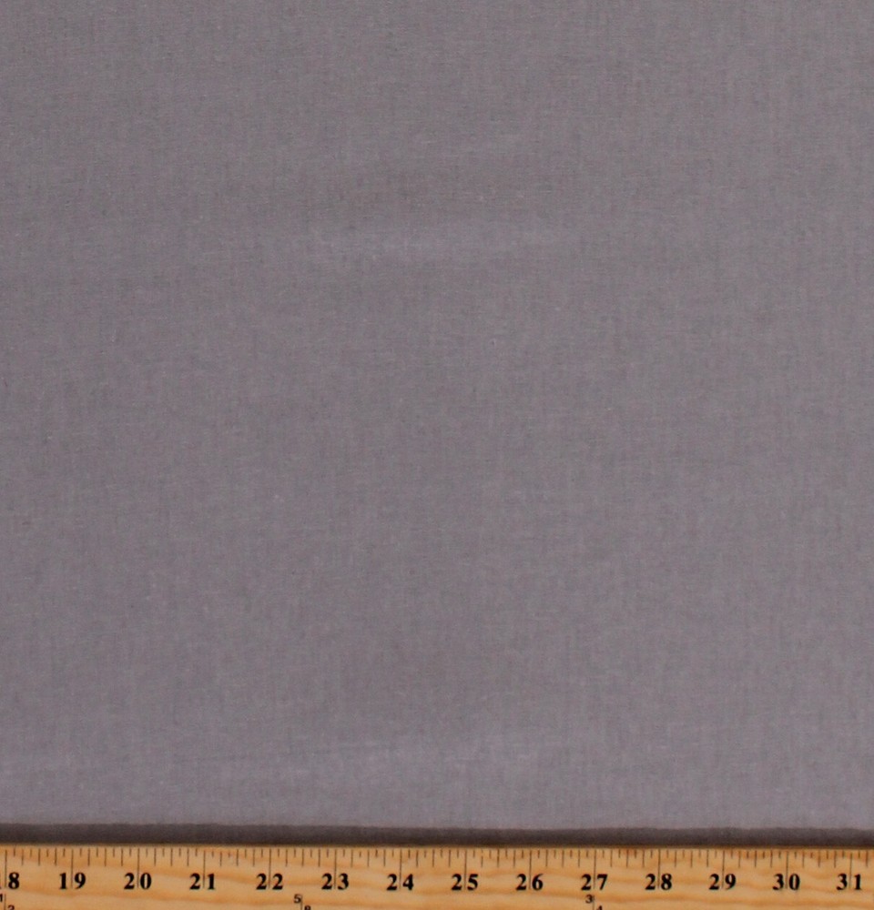 Linen Blend Solid Gray 52″ Wide Linen/Rayon Fabric by the Yard (D265.05)