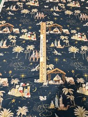MODA 2026 Christmas Silent Night per yard 100% cotton fabric 36 x 44 Nativity 12