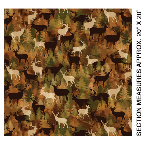 Lodge Life By Kanvas Studio – Russet Camo Deer #8974-88
