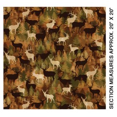 Lodge Life By Kanvas Studio – Russet Camo Deer #8974-88