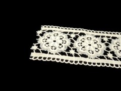 Dutch Lace Off-White 3.75″ Wide Venice Cluny Type Lace Trim by the Yard M409.42