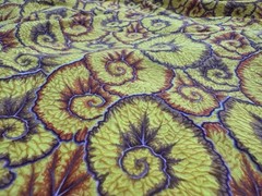 Kaffe Fassett Collective Curlique Ochre Cotton Fabric Philip Jacobs BTHY #60
