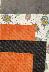 2.75 yds Salem Quilt Show HALLOWEEN fabric Meg Hawkey Witch Panel potions kit