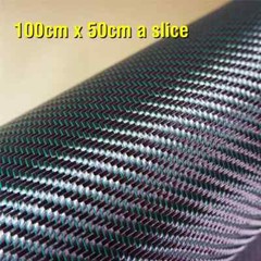3k 200g real carbon fiber & metal wire mixed woven red blue Violet green golden