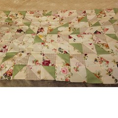 42 PCS 5×5 inch Plaid Retro Rose Floral Charm Packs for Quilting Precut