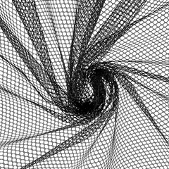 Black Netting Mesh Fabric for Sewing 29.5 X 59 Inch Soft Mesh Netting Fishnet