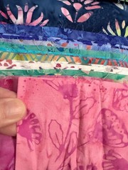Anthology Fairyland 1/2 yard bundle 15 Batik fabrics NEW