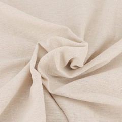 SENJEOK 59 Inch x 6.5 Yards Cotton Linen Fabric, Plain Solid Color Cotton Linen