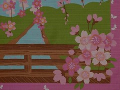 Pink Fabric Furoshiki 50cm x 50cm 100 Cotton Japanese Gift Wrapping Cloth