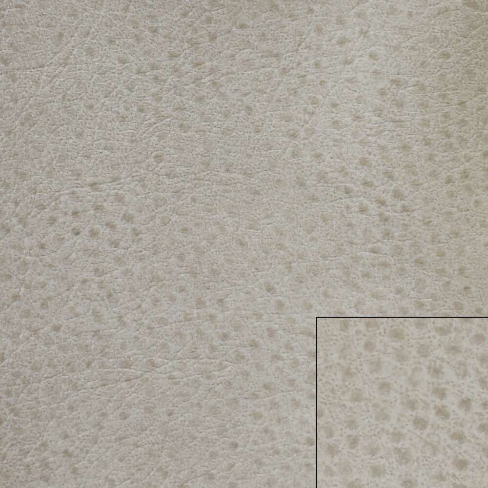 Boat Fuzzy Back Vinyl Faux Ostrich Cream 54 Inch – 5 YARDs