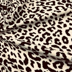 Spandex Fabric Animal Print Cheetah 4 way Stretch by Yard for Swimwear Sportwear