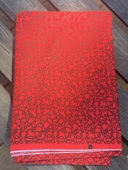Fabric Scarlet Night Marcus Brothers 1 1/2 Yards by 43” Cotton Easy Care