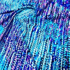 Printed Abstract Blue Fabric 4-Way Stretch Spandex 60″wide by Yard for Swimwear