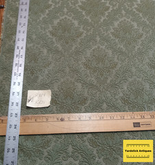 Green Print Matelasse Upholstery Fabric (R284)