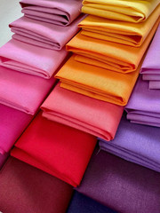 Solid Color Cotton Fabric Bundle – 50 Pre-Cut Squares (20×20 Cm / 8×8 Inch), 100