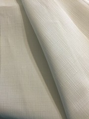 Home Decor Linen Like Slub Tablecloth Fabric 54/55 W Off white Ivory Cream Heavy