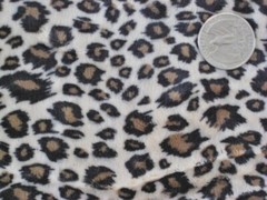 BABY LEOPARD CHEETAH MINKY CUDDLE SILKY PLUSH SEW QUILT CRAFT FABRIC BTY+PRECUTS