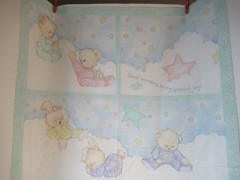 Daisy kingdom “PJ and Friends Quilt” Spring`s Baby Cotton Fabric Panel